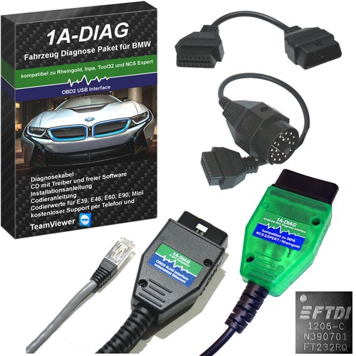 Obd2 diagnose für bmw g - diagnose, e,
