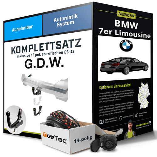 Anhängerkupplung abnehmbar