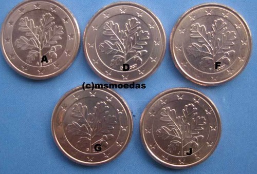 Deutschland euro cent - 5, 1
