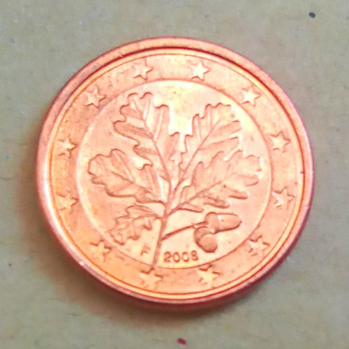 Deutschland cent 2008 f - 1,