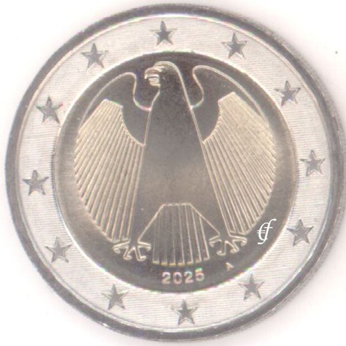 Deutschland brd euro münze - deutschland, 2