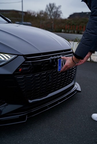 Wabengrill audi magnet - audi,