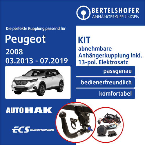 Für peugeot 2008 typ - 2008, cu